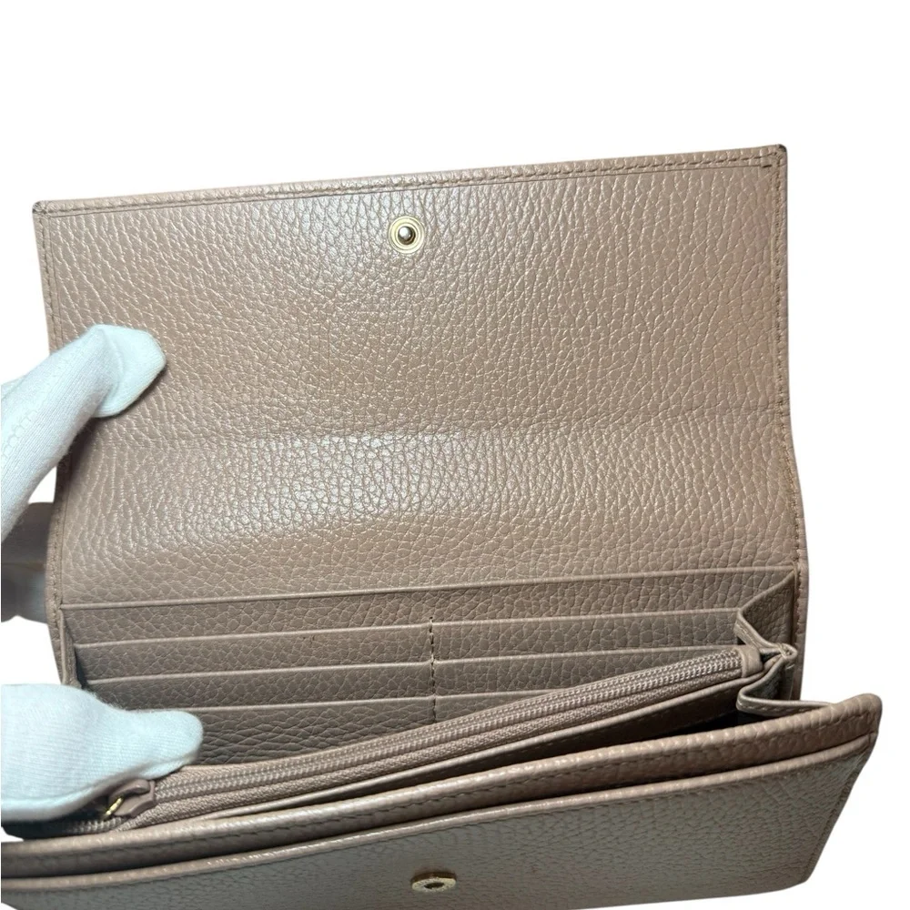 AUTHENTIC Gucci: Dusty Rose GG Marmont Wallet On Chain - Picture 9 of 16